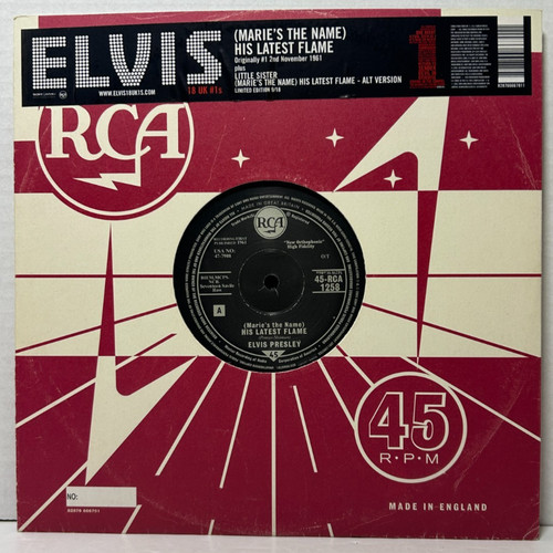 Elvis presley marie the name - the,