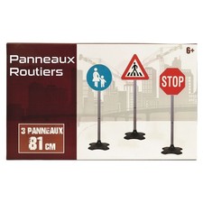 Segnali Stradali per Bambini Grandi 81 cm 3 Pezzi 01421 6 Anni+