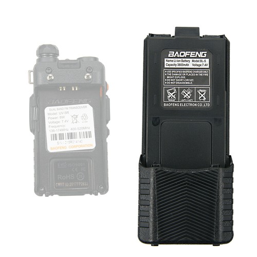 Baofeng 3800mah batteria - 3800mah,