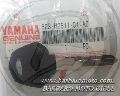 Chiave vergine yamaha xenter - chiave,