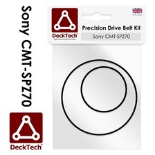 Cinture di ricambio DeckTech™ per Sony Mini Hi-Fi Cassette Deck CMT-SPZ70 CMTSPZ70