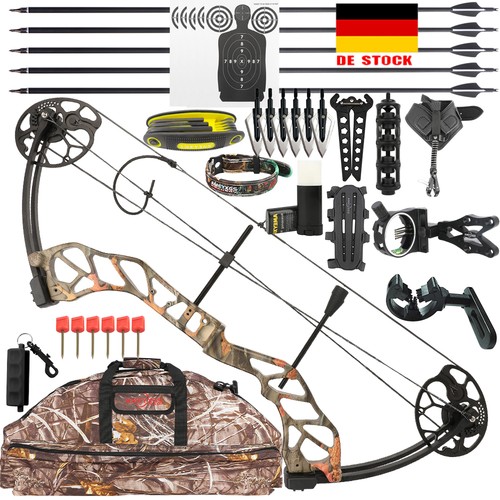 Set arco composto 70lbs - arco, de