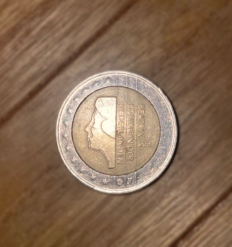 Pièce euros beatrix - 2,
