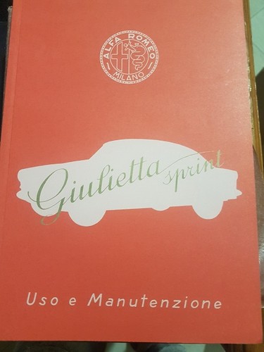 Giulietta sprint uso - giulietta,