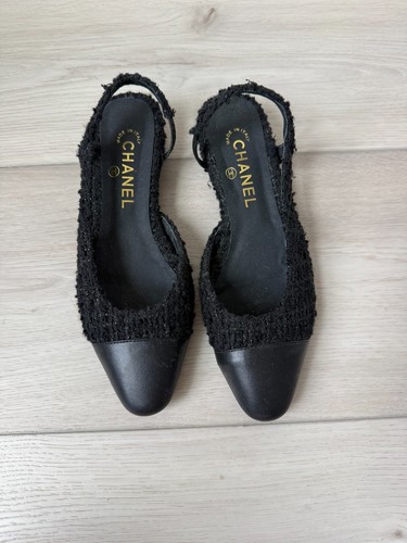 Scarpe ballerine chanel nere - scarpe,