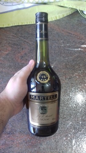 Cognac martell bottiglia - cognac,