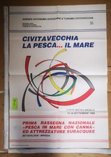 MANIFESTO CIVITAVECCHIA LA PESCA E IL MARE 