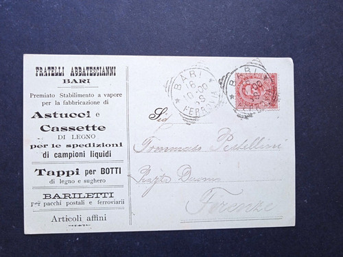 Storia postale cartolina 900