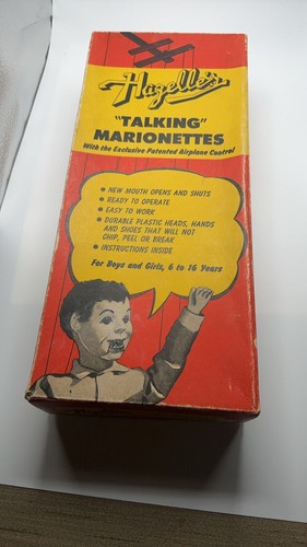 Marionetta parlante hazell - marionetta,