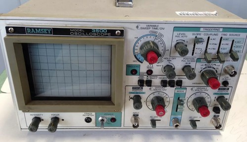Ramsey 3500 oscilloscopio 35 - ramsey,