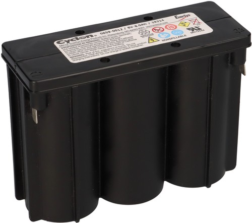 Batteria piombo gates 8ah - 6v,