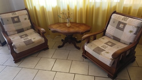 Salottino due poltrone e - ,