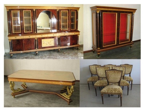 Sala pranzo stile impero - da,