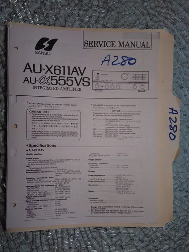 Sansui x611av alpha 555vs - au-x611av,