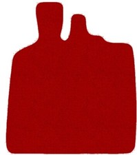 Tappetino ROSSO del conducente