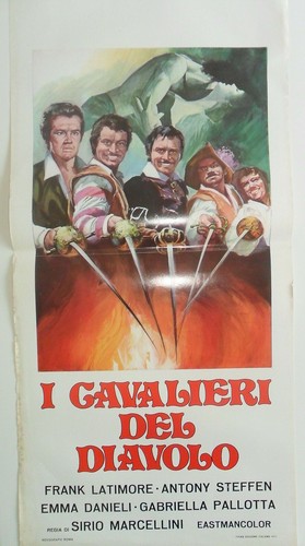 Locandina film cavalieri - "i,