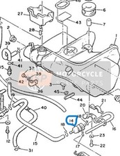 Yamaha filtro benzina - filtro,