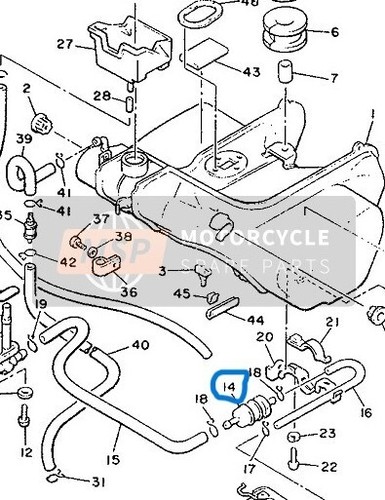 Yamaha filtro benzina - yamaha,