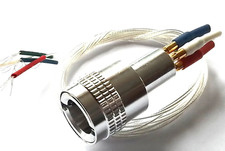 Litz 5N Silver braccio cablato a presa headshell per bracci SME 3009 e 3012