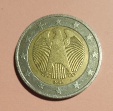 moneda 2 eur alemania 2002 J
