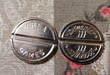 GETTONE PER SALA GIOCHI ANNI