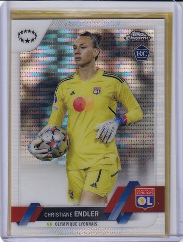 Christiane endler topps chrome - endler,