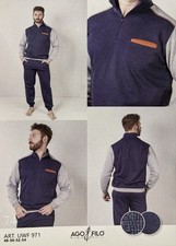PIGIAMA UOMO TUTA COLLO ALTO