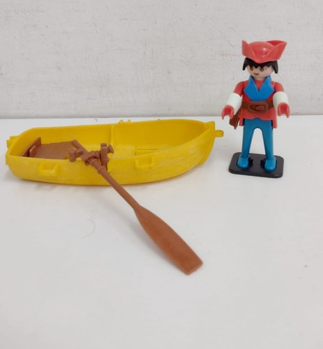 Playmobil pirata con barca - con,