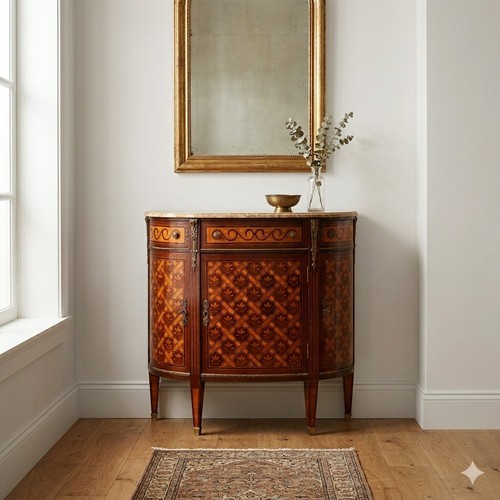 Credenza demi lune - credenza, francese