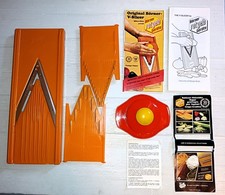 Borner Mandoline Original Set Tagliaverdure Grattugia Arancione Patatine Fritte