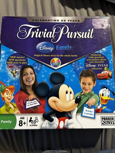 Trivial pursuit disney family - trivial,