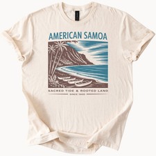 T-shirt grafica Samoa