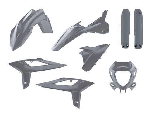 Kit plastiche nardo - nardo, grey