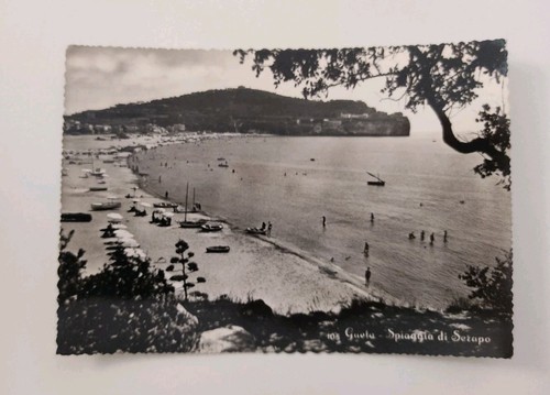 Cartolina gaeta spiaggia - cartolina,