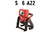 Lampada da lavoro Hilti SL 6-A22 22V 3000lm 100%/66%33% 240x247x256mm 7lb 180º/360º nuda