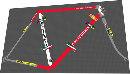 Set decalcomanie bottecchia - set,