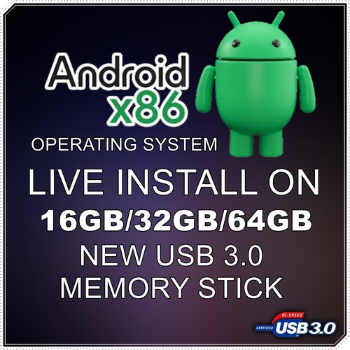 Android x86 64bit - 64bit, pc