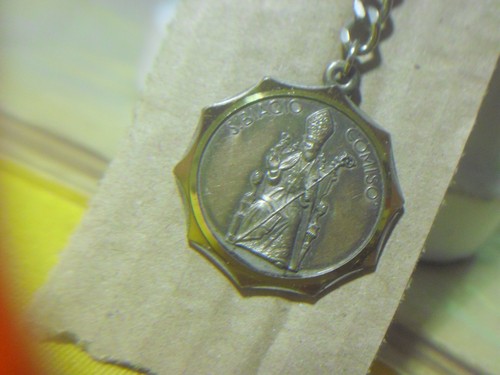 Rara medaglia portachiavi san - medaglia, portachiavi-san