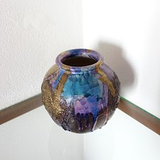 Vaso vintage in ceramica Sarda design moderno Pulli Sardegna Sassari vasetto