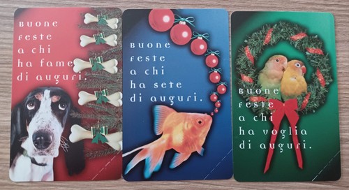 Schede telefoniche natale - schede,