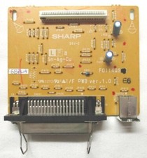 Sharp AR-5316 - Scheda di interfaccia USB + parallela, F0114QS, PWB ver. 1.0