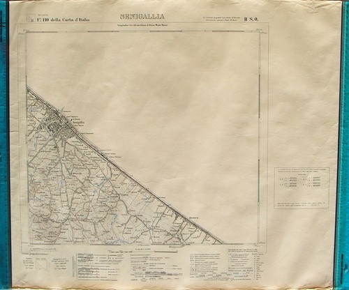 Senigallia cartina ist - senigallia,