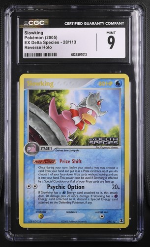 Slowking 113 cgc - cgc, reverse