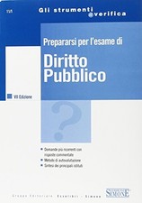 prepararsi per l'esame di diritto pubblico aa.vv 8824461301