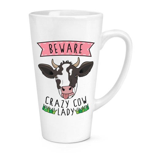 Beware pazzo mucca donna - donna, 483ml