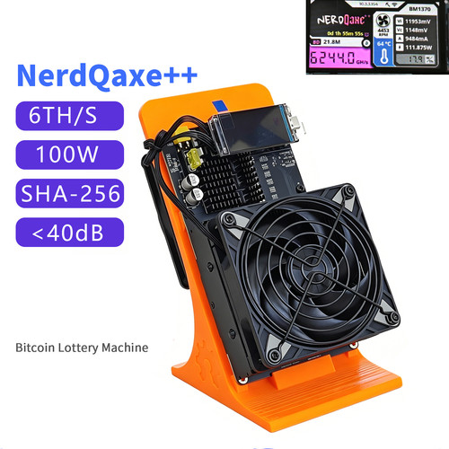 0th bitcoin miner - 6.0th/s, 100w