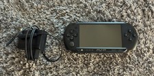 Sony Psp Street E-1004 Console Nera Con Caricatore Funzionante E Testata