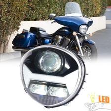 Gruppo faro led per yamaha v
