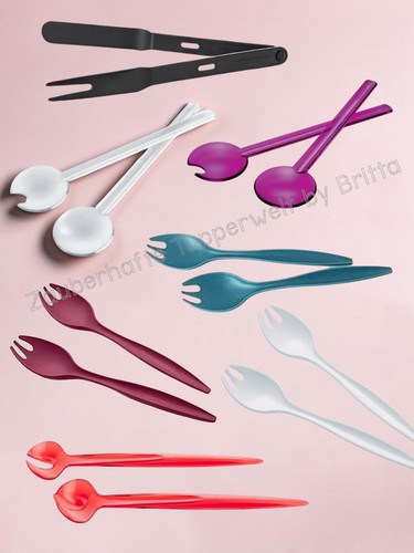 Tupperware posate per insalata - posate,