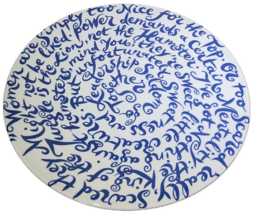 Royal delft discus plate - royal,